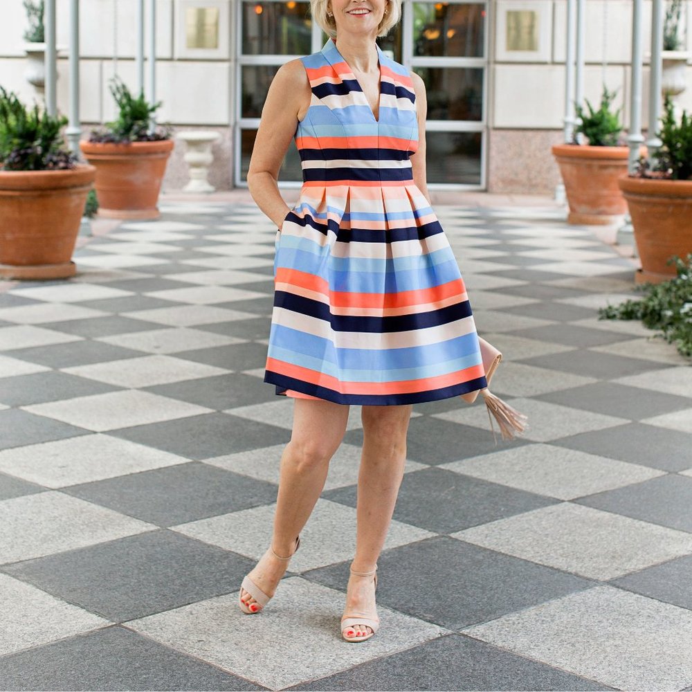 Vince Camuto Color Block dress!